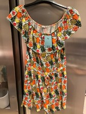 New tu tropical beach playsuit