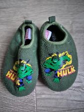 Zara MARVEL THE INCREDIBLE HULK BOYS SLIPPERS Uk 9 (26/27)