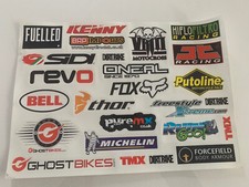 Motocross stickers decals