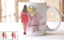 Personalised birthday mug 21st - birthday,