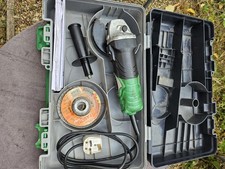 Hitachi Koki 115mm Disc Grinder Model G 125R3 240v Used In Good Serv. Condition.