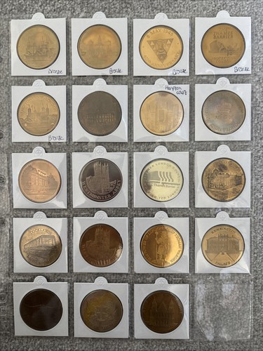 Commemorative medals london - commemorative,