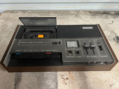 Vintage sony 127 - vintage, tc-127