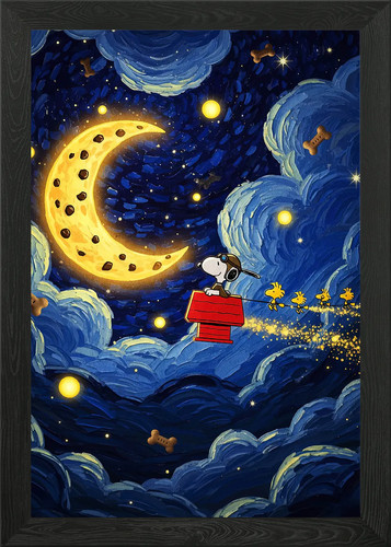 Snoopy starry night - snoopy's,