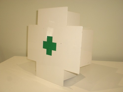 Vintage cross design - design, metal