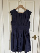 Boden Navy Blue Selina Dress UK14P