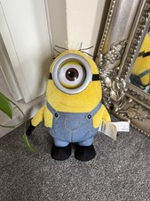 despicable me minions Teddy, New with tags Condition, Medium Sized