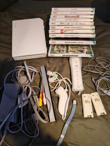 Nintendo wii ten games - nintendo,