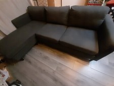 4 Seater Charcoal Grey L Shaped Sofa Left Or Right