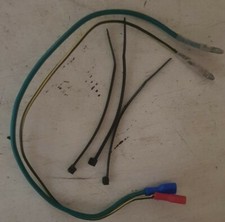 HONDA DEAUVILLE NT650V SOLDERED POWER HARNESS FOR LEFT DASH WITH PUSHFIT TERMS 