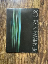 Rolex Submariner Booklet 1982