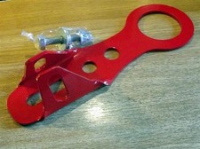 Red Stainless steel rear tow