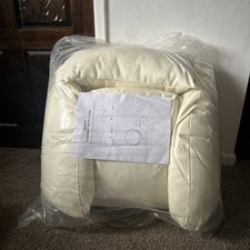 Retro Hanging Bubble Chair cream Cushions only Egg Seat