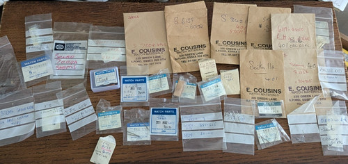 Seiko watch parts new old - watch, parts,