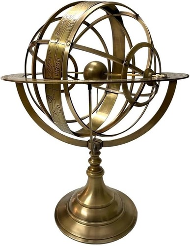 Zodiac sign astrolabe - 16",