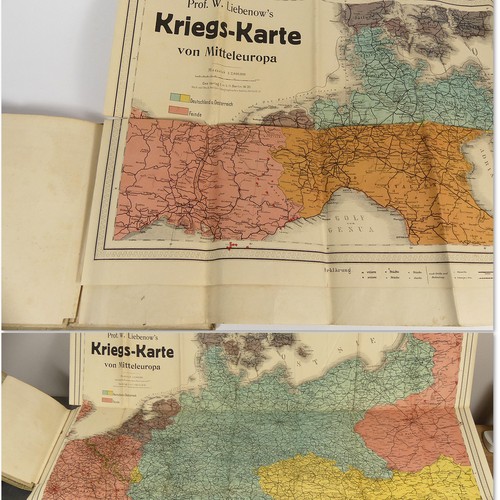 Ww1 map collection 1918 - map,