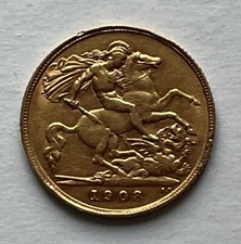 Edward VII - 1908 Gold Half Sovereign