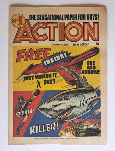 Action 14th february 1976 - action,