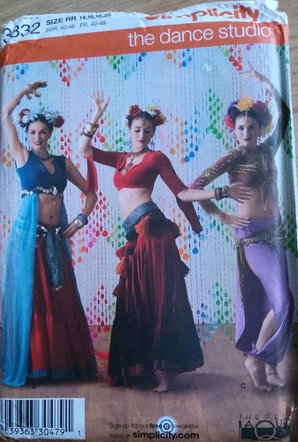 Simplicity 3832 belly dance - simplicity,