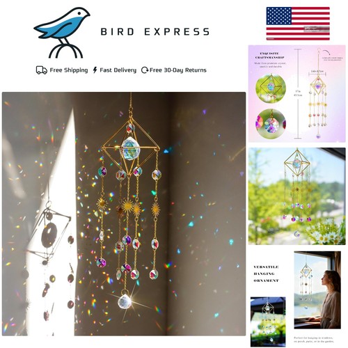 Inch crystal suncatcher - 17,