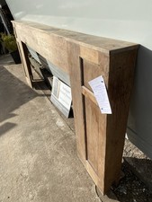 ANTIQUE OAK FIRE SURROUND , HUGE X LARGE - GOTHIC / CASTLE / MANOR- RECLAIMED