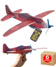 Red Foam Glider Aeroplane