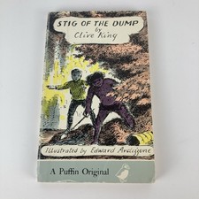 STIG OF THE DUMP by Clive King Vintage Puffin Penguin Paperback Book 1974
