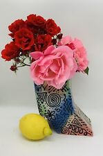 Zeba Arte Doodle Boot Vase