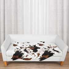 Faux Fur Cowhide Rug Animal