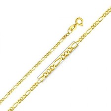 14K SOLID YELLOW GOLD FIGARO