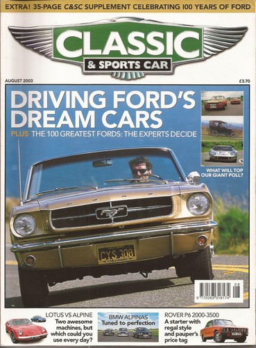 Classic sportscar magazine - classic,