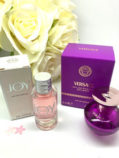 CHRISTIAN DIOR Joy + VERSACE Dylan Purple WOMEN edp MINI PERFUME Miniature SET