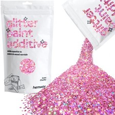 Hemway Glitter Paint Additive Extra Chunky for Emulsion FEATURE WALLS