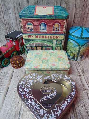 Tins storage tin retro food - tins:,