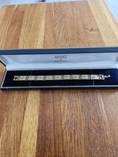 Vintage Brooks & Bentley Footprints In The Sand Bracelet With Original Box