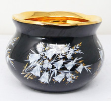 Prinknash Pottery Black Vase