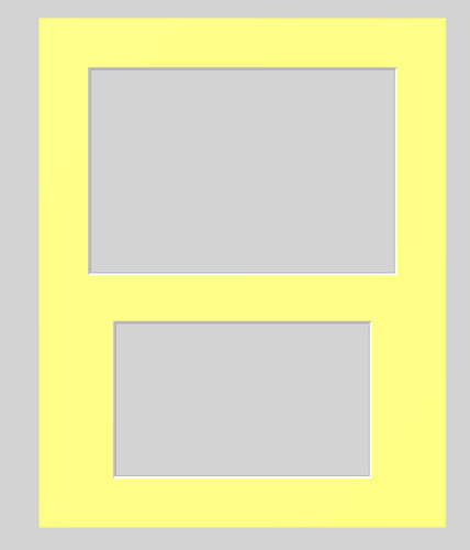 10x8 inch size display - size, mount