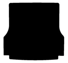 TAILORED FOR NISSAN PRIMERA ESTATE 1996-2001 BLACK CARPET QUALITY BOOT MAT LINER