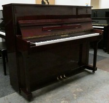 Waldstein 118 Traditional model piano in dark mahogany finish