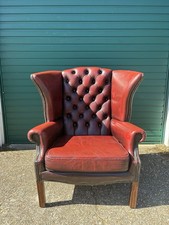 Vintage oxblood leather - vintage,