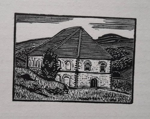 Yorkshire dales chapel print - dales,