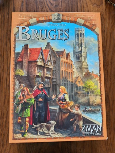 Bruges man boardgame english - bruges,