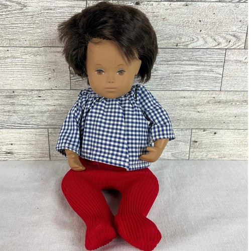Sasha baby white doll - doll, 12”