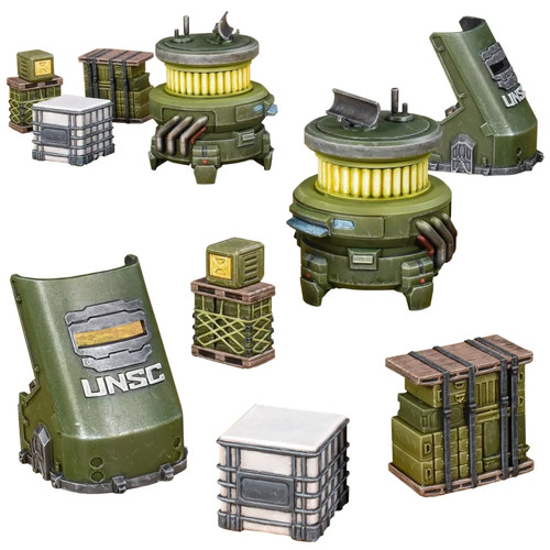 Unsc scenery set halo - scenery,