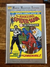 Amazing Spider-Man 129. VF/NM. 1992. Marvel Milestone Ed. 1st App Of Punisher