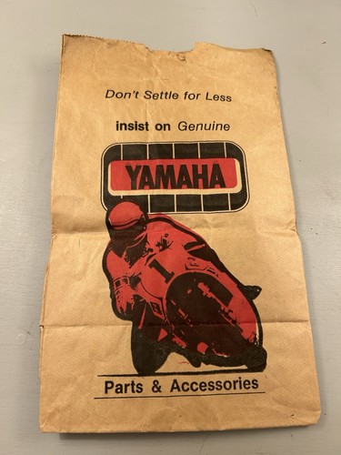 Vintage yamaha paper bag - vintage,