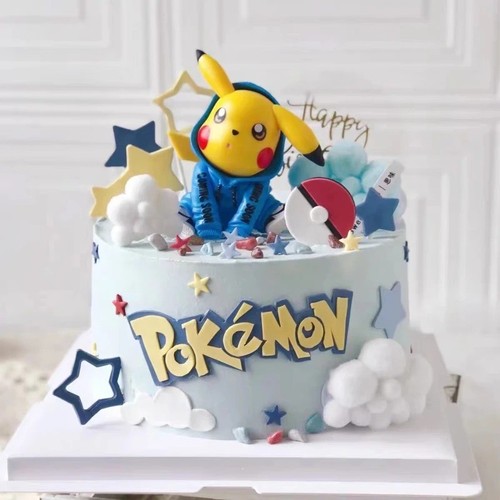 Pcs set pokemon cake - pcs/set,