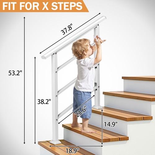 Iron handrail kit for 5 - iron,