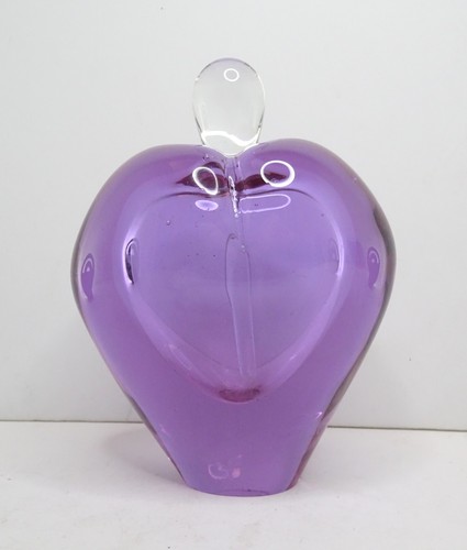 Heart shaped glass perfume - heart,
