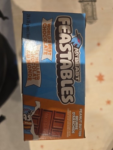 Bars beast feastables - x,